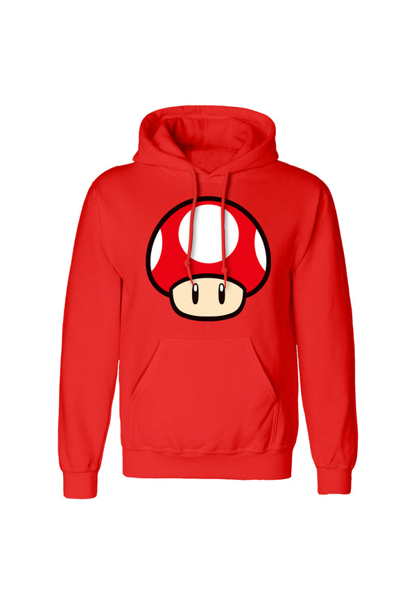 Nintendo Super Mario Sweatshirt (Power Up Pilz Hoodie)