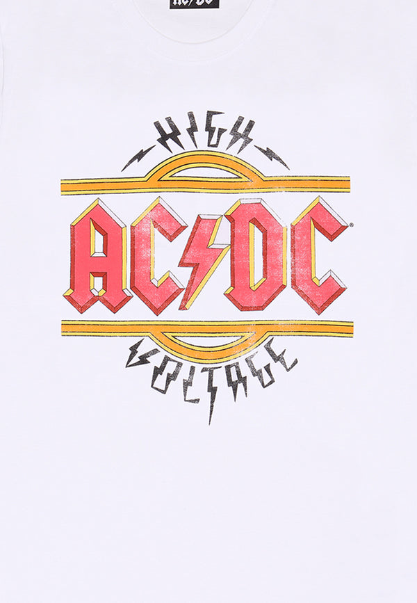 ACDC-T-Shirt (Vintage-Hochspannungs-T-Shirt)