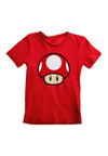 Super Mario Houbička Kindert -Shirt (Power Up Pilz Kinder t -Shirt)