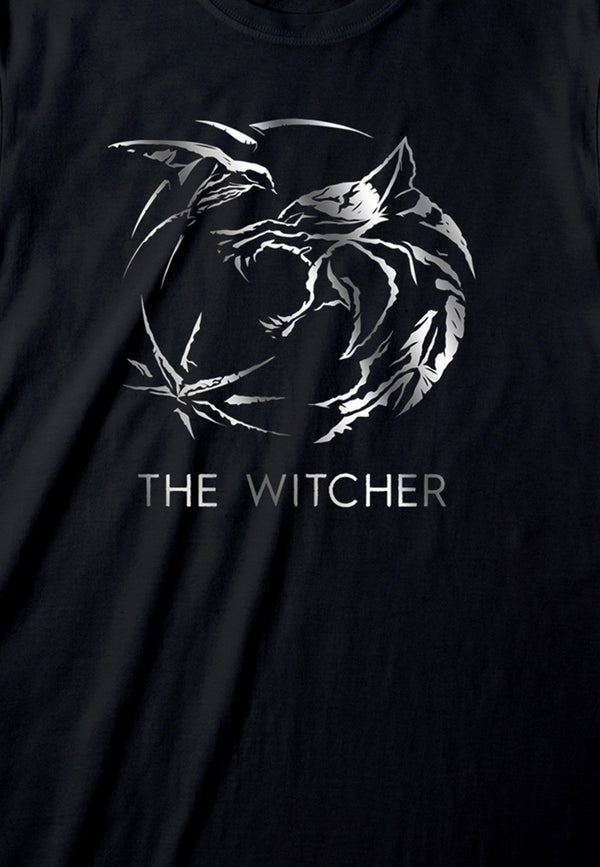 Zaklínač Tričko (Witcher - Silver Ink Logo T-shirt)