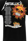 Metallica T-Shirt (Flaming Skull Tour 94 T-Shirt)