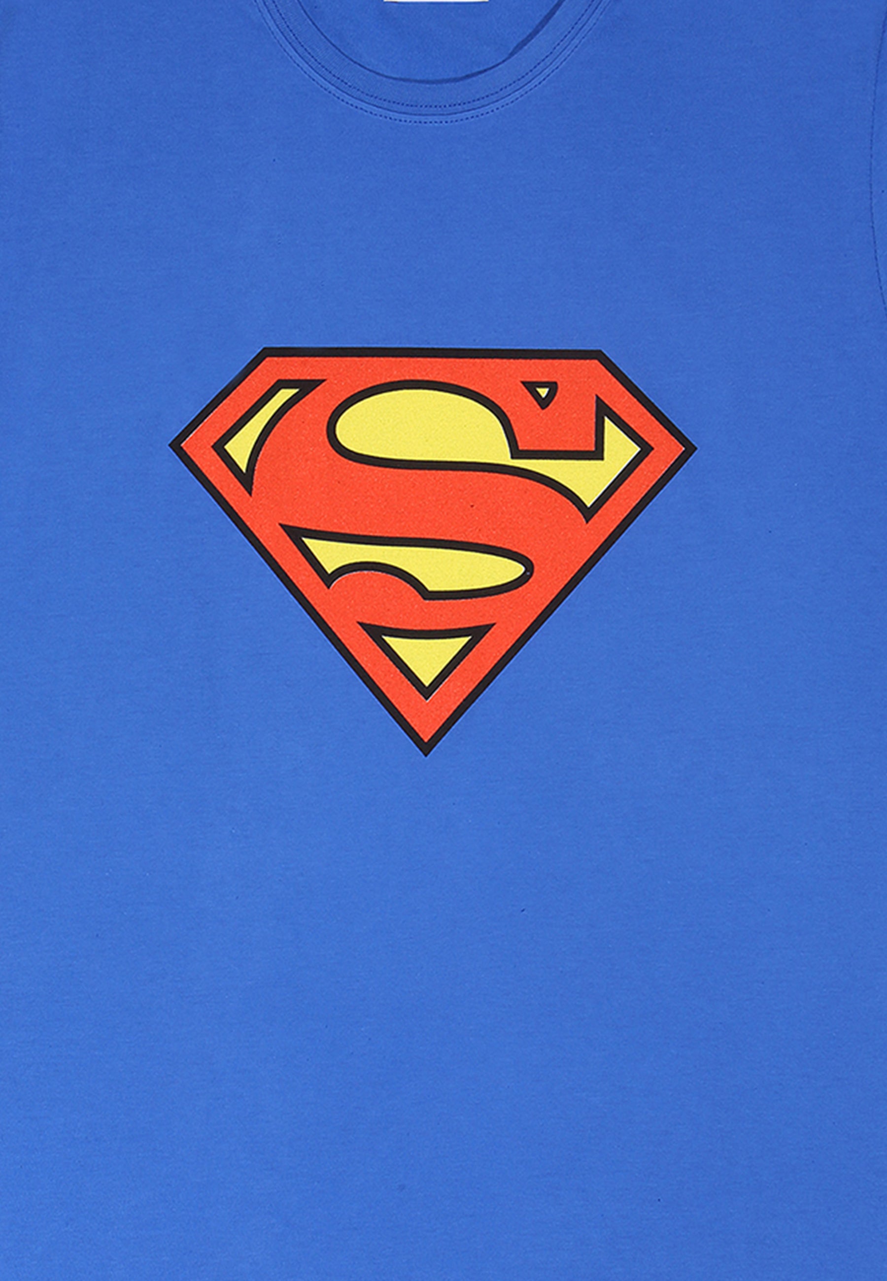 Superman Logo Tričko Modré