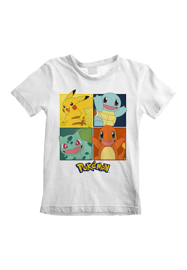 Pokémon Čtverce Dětské Tričko (Pokemon Squares Kids T-shirt)