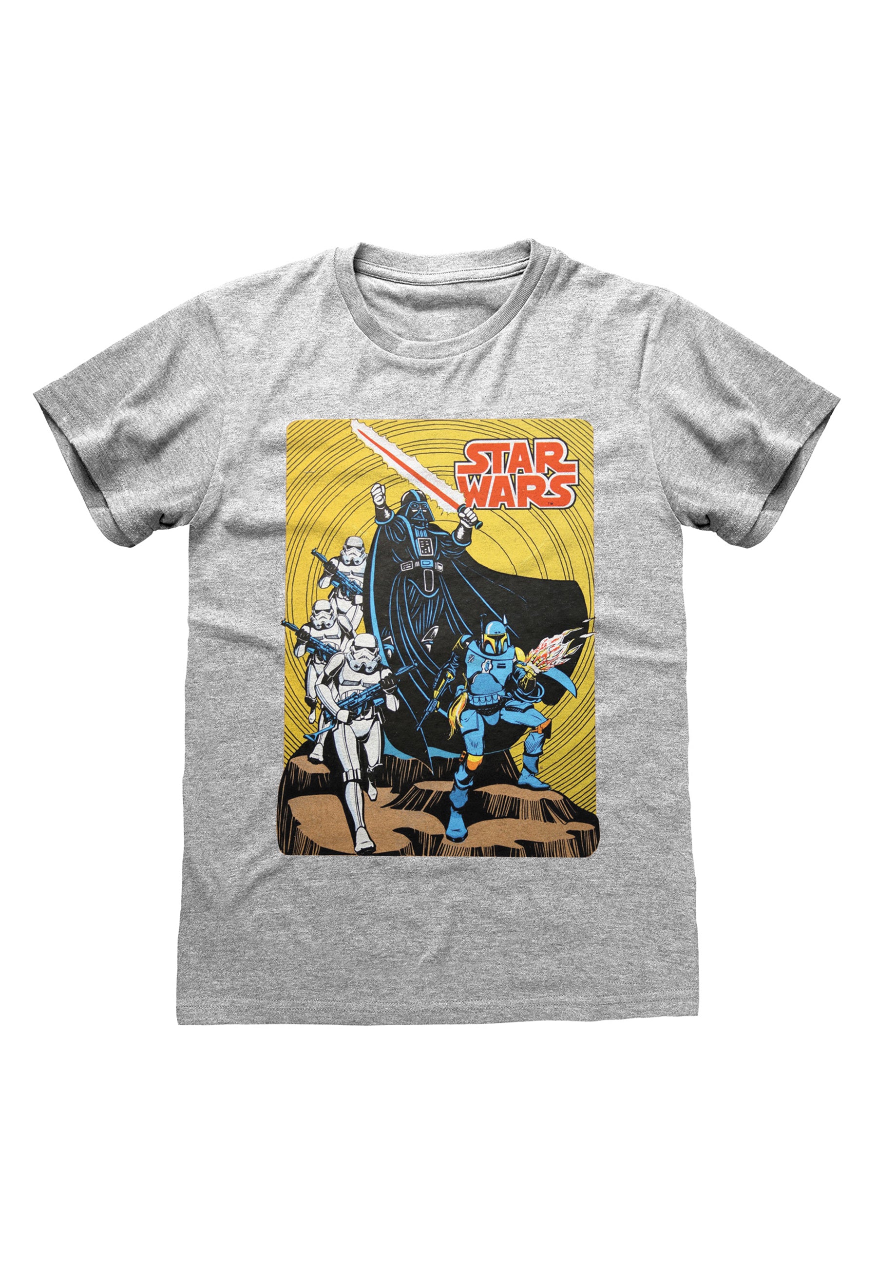 Star Wars T -Shirt (Star Wars -Vader Retro Poster T -Shirt)