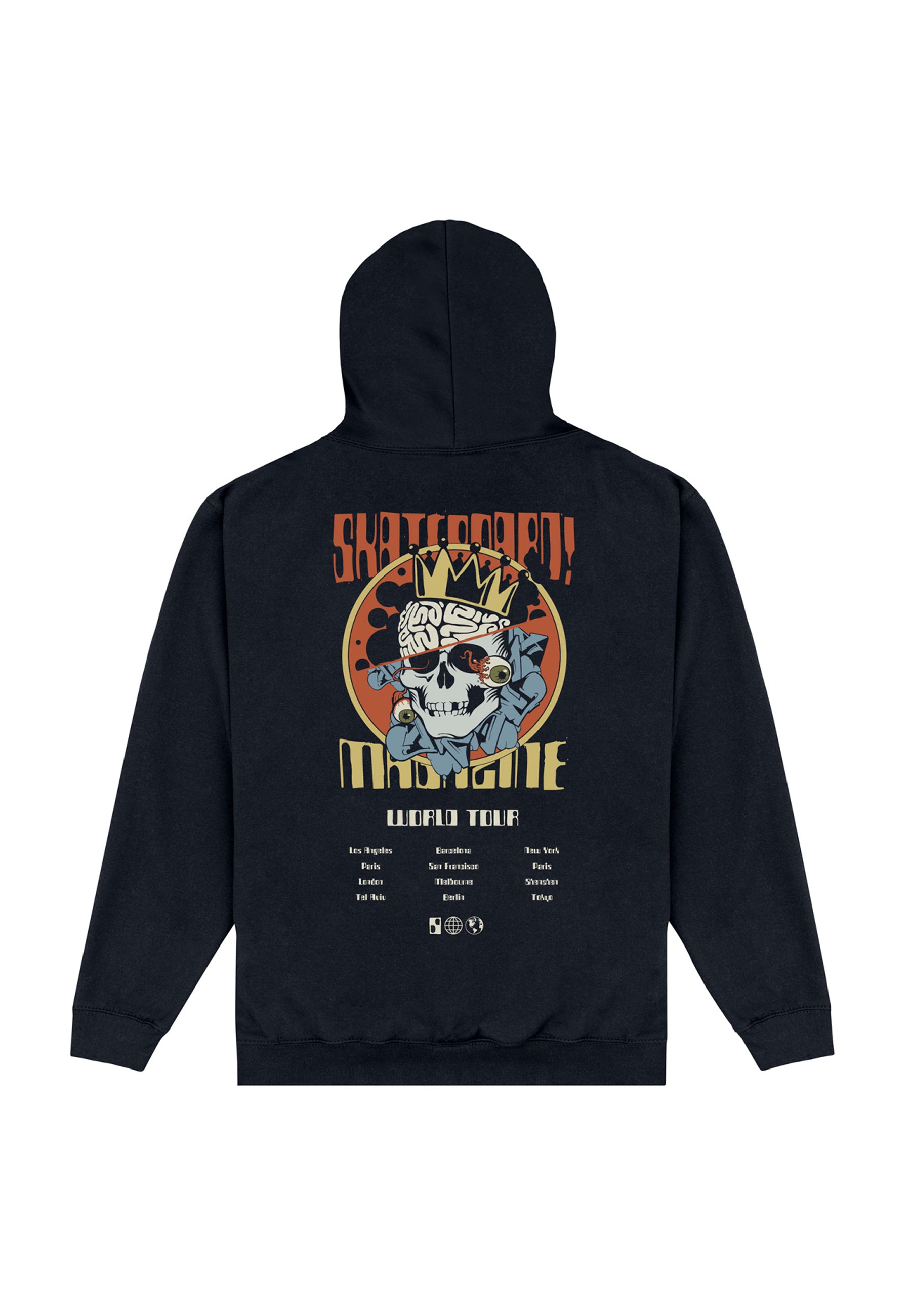 Skateboardmagazin Mokina (Skateboard! Magazine World Tour Hoodie)