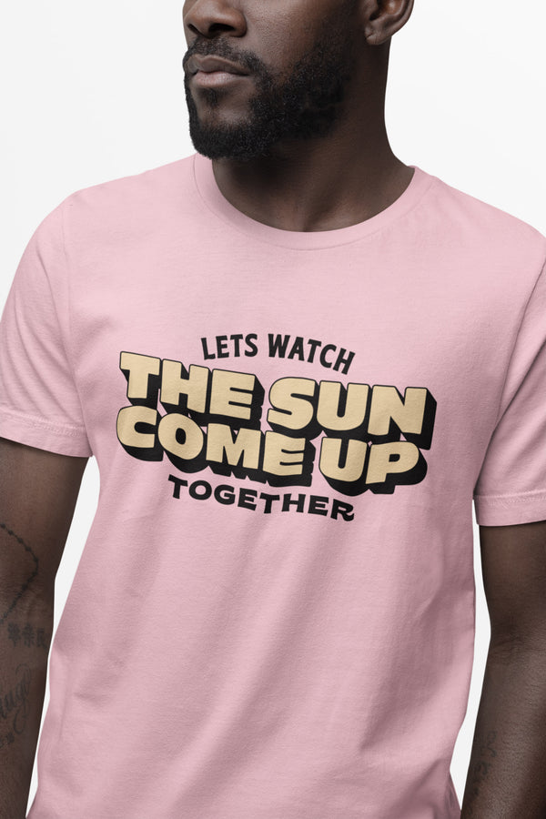 Sunrise Pink T-Shirt (Beobachten Sie das Sonnent-Shirt)