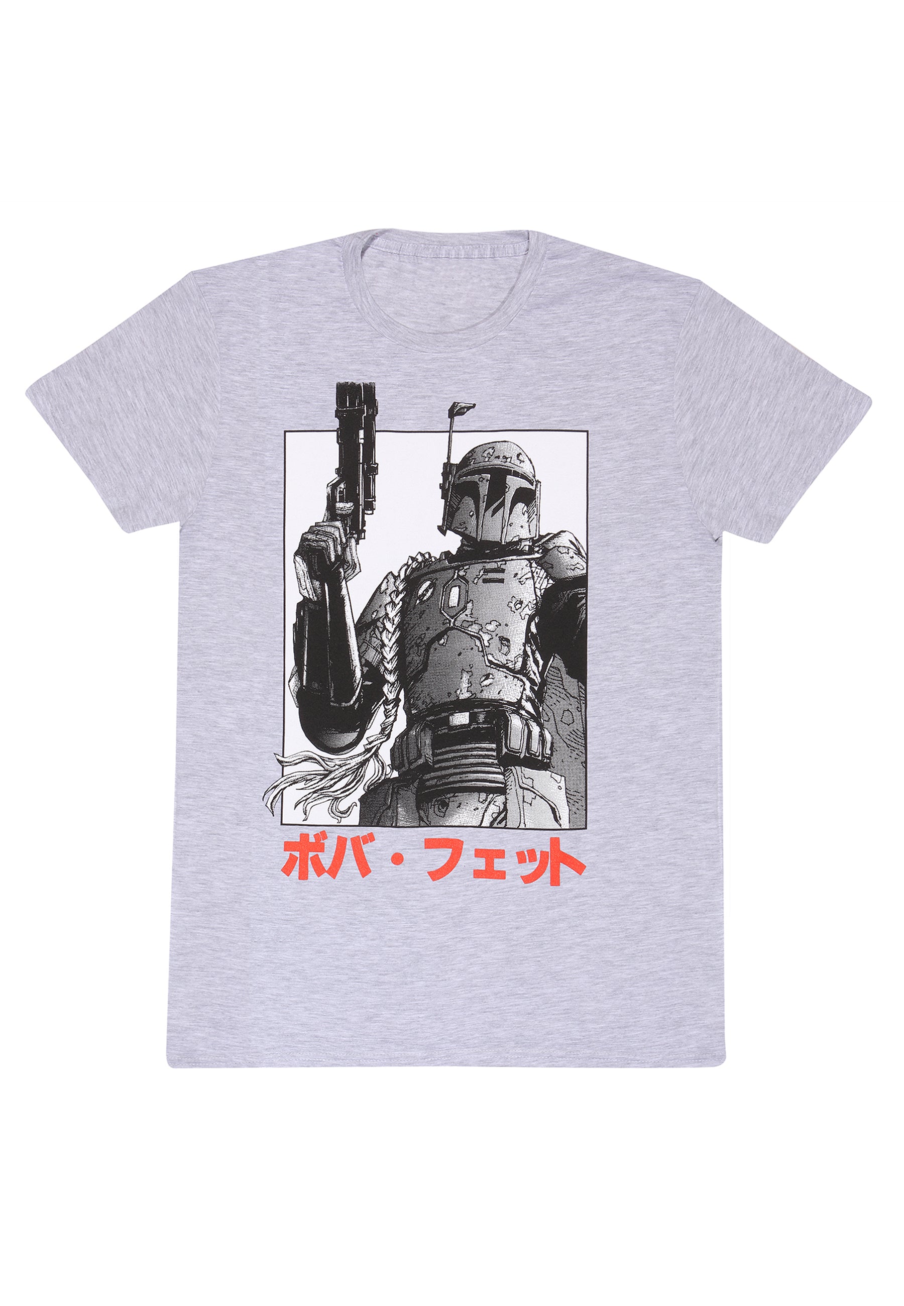 Star Wars-T-Shirt (Star Wars - Boba Fett Katakana-T-Shirt)