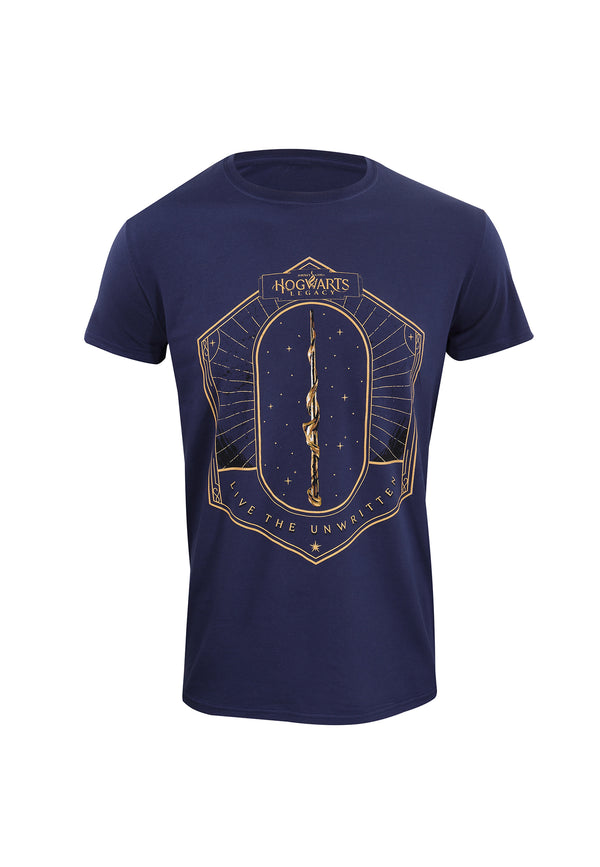 Hogwarts Legacy T-Shirt (Goldenes Zauberstab-T-Shirt)