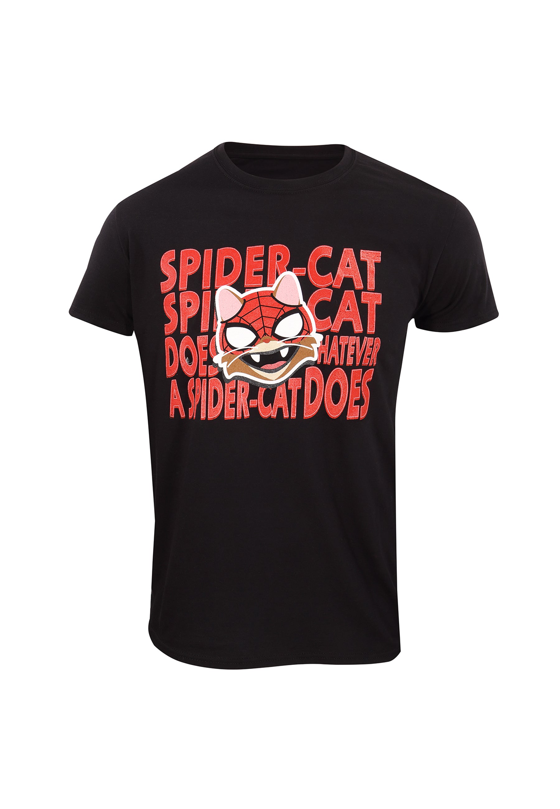 Spiderman Miles Morales Spider-Kočka T-Shirt (Miles Morales-Spider Cat T-Shirt)