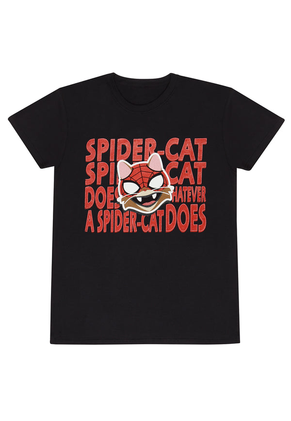 Spiderman Miles Morales Spider-Kočka T-Shirt (Miles Morales-Spider Cat T-Shirt)