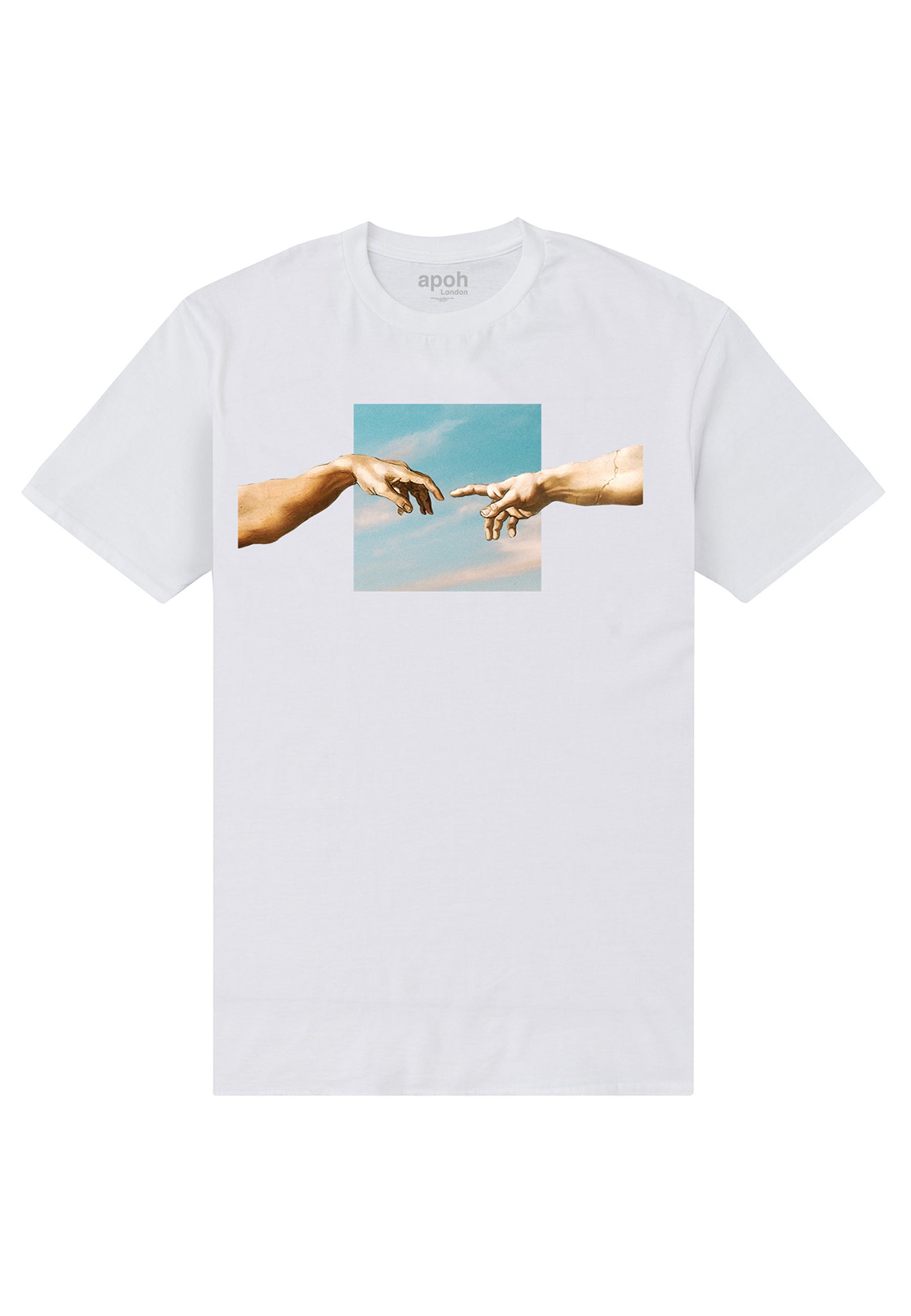 Michelangelo White T-Shirt (Apoh Michelangelo Das Kreation T-Shirt)