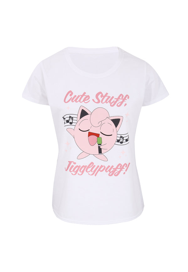 Pokémon Jigglypuff Dámské Tričko (Sing Along Women's T-shirt)