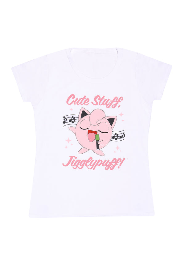 Pokémon Jigglypuff Dámské Tričko (Sing Along Women's T-shirt)