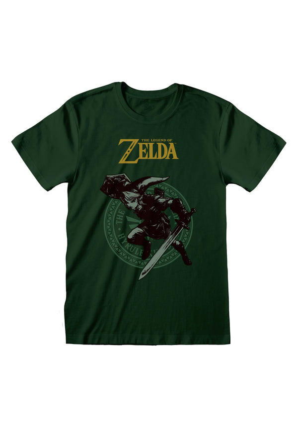 Legenda o Zeldě Link T-shirt (Legend Of Zelda - Link Pose T-shirt)