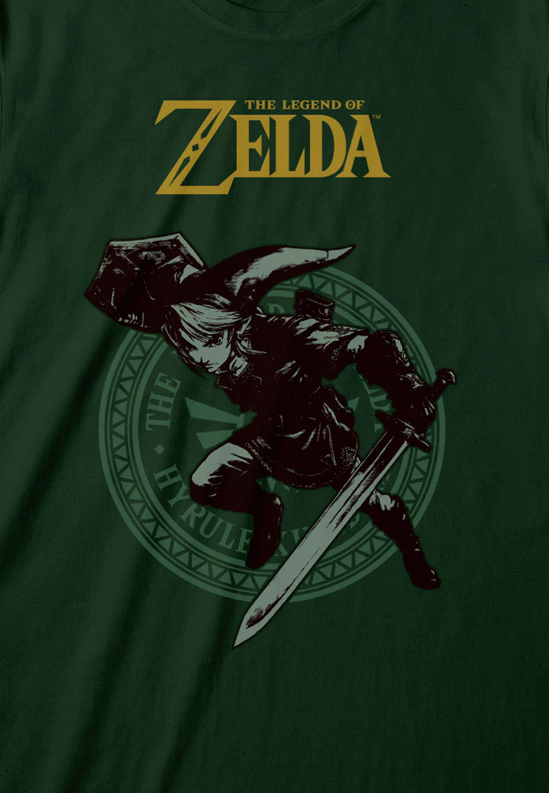 Legende über Zelda Link T-Shirt (Legende von Zelda-Link Pose T-Shirt)