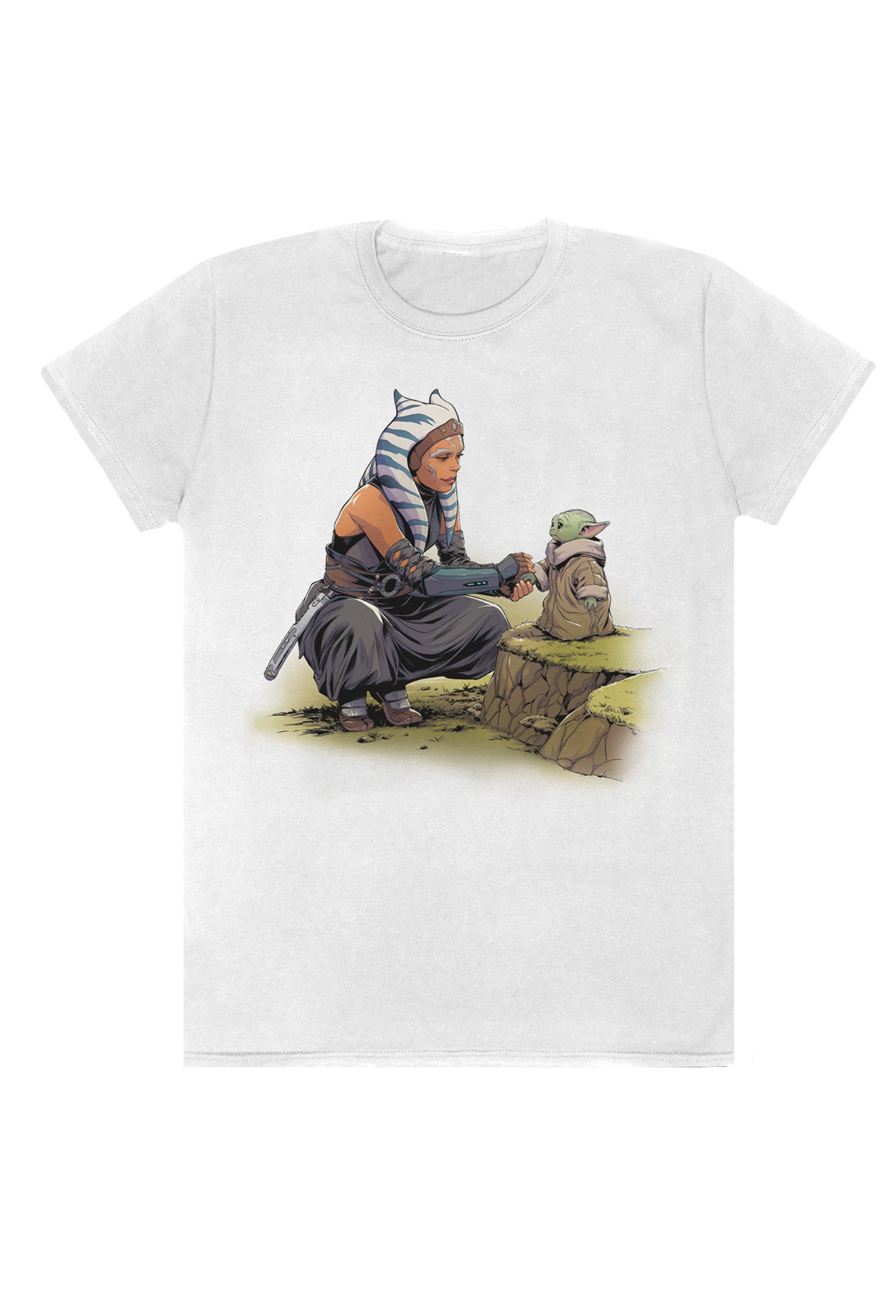 Hvězdné Války Mandalorian Tričko (Star Wars Mandalorian - Ashoka Grogu T-shirt)