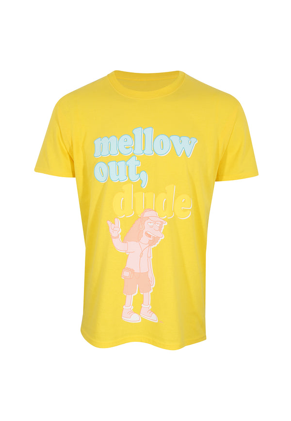 Simpsons T-Shirt (Mellow Out Dude T-Shirt)