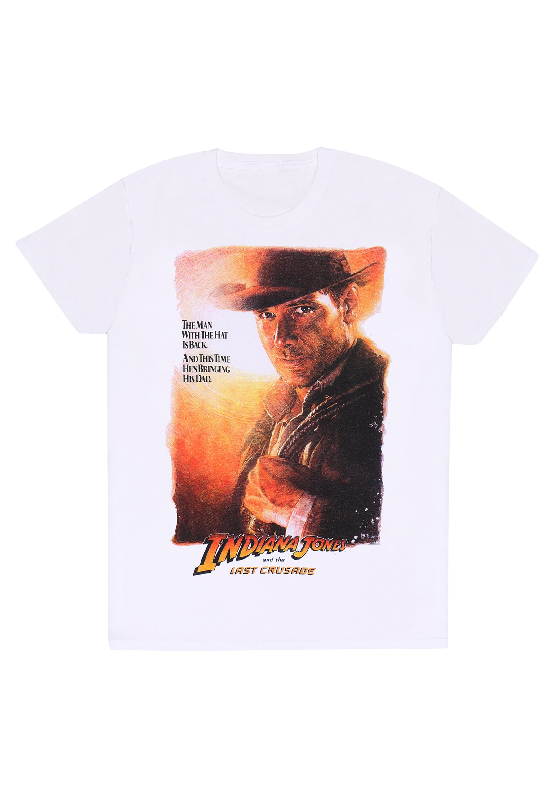 Indiana Jones T-Shirt (Der letzte Kreuzzug Poster-T-Shirt)