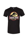 Jurský Park Tričko (Jurassic Park - Original Logo Distressed T-shirt)