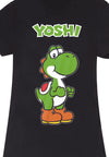 Nintendo Super Mario Dámské Tričko (Yoshi Name Tag Women's T-shirt)