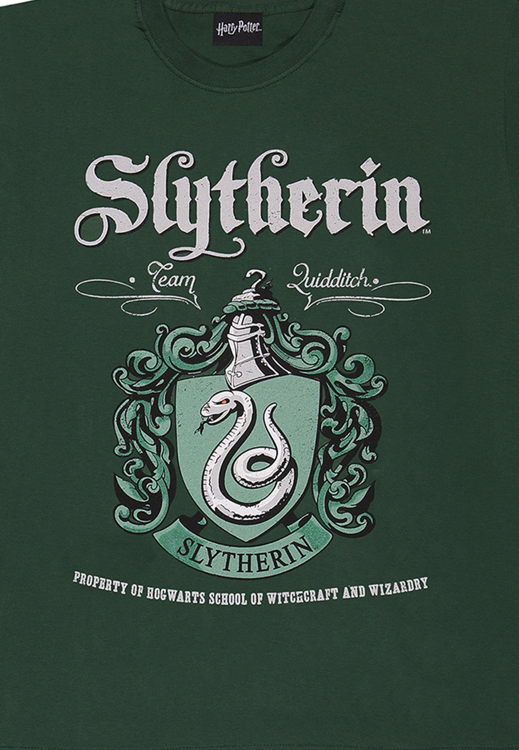 Harry Potter Slytherin T-Shirt (Slytherin Crest T-Shirt)