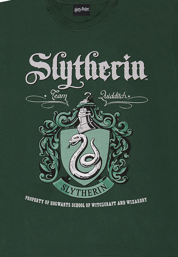 Harry Potter Slytherin T-Shirt (Slytherin Crest T-Shirt)