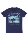 Jaws T -Shirt (Jaws -tolle weiße Info T -Shirt)