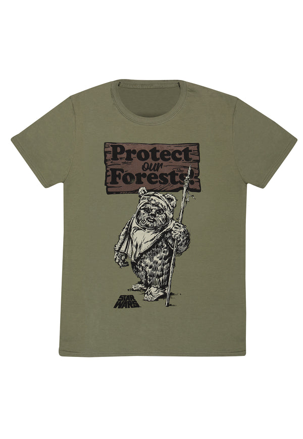 Hvězdné Války Tričko (Star Wars - Protect Our Forests T-shirt)