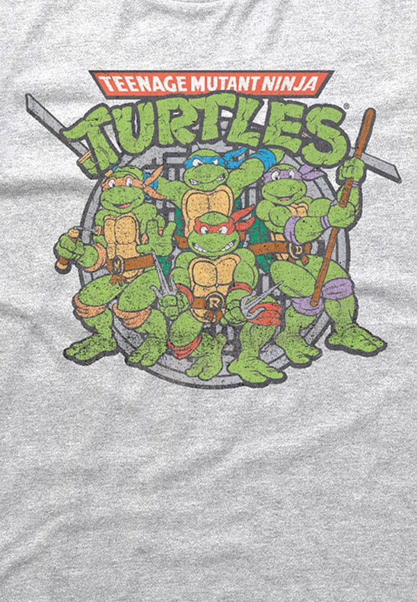 Turtles Ninja t -Shirt (Teenage Mutant Ninja Turtles -Retro Turtle T -Shirt)