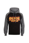 Stranger Things Burning Logo (Flaming Logo Hoodie)