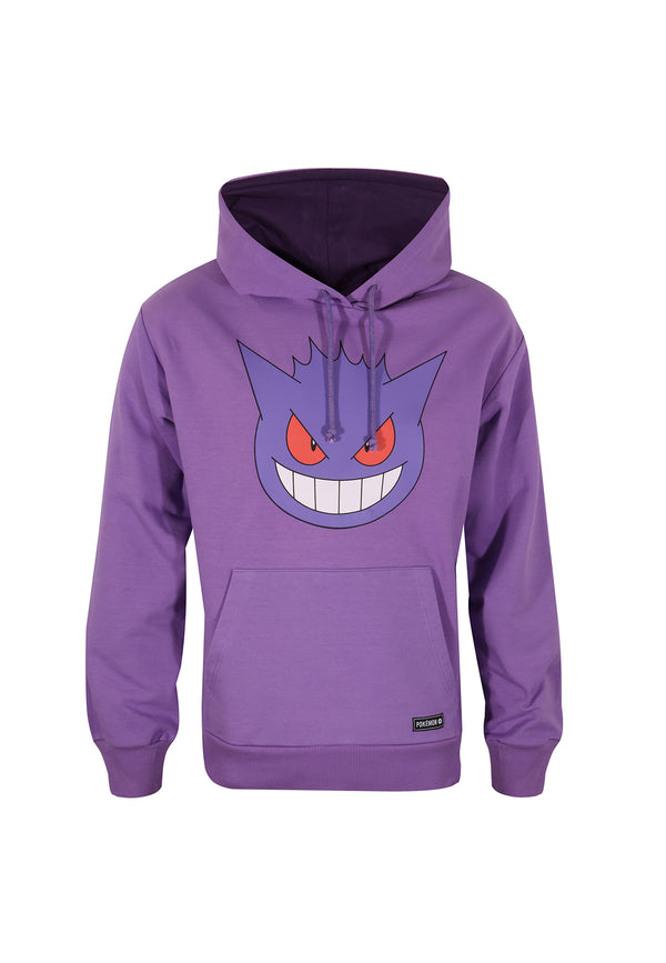 Pokemon – Gengar Face Unisex Kontrast-Hoodie