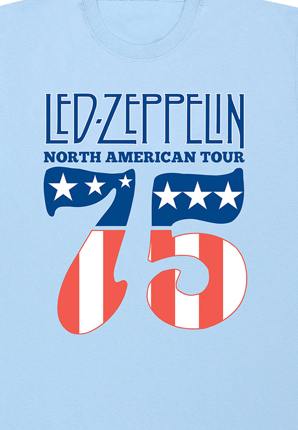 Led Zeppelin T-Shirt (1975 North American Tour T-Shirt)