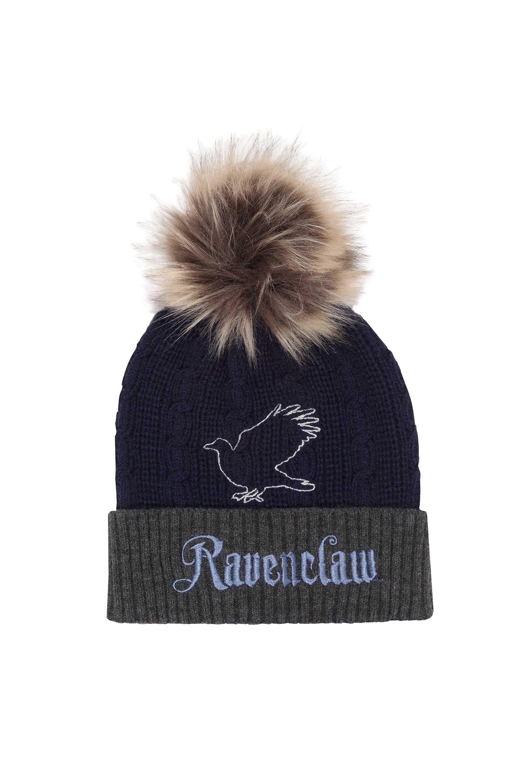 Harry Potter - Havraspár Čepice s Bambulí (Ravenclaw Beanie)