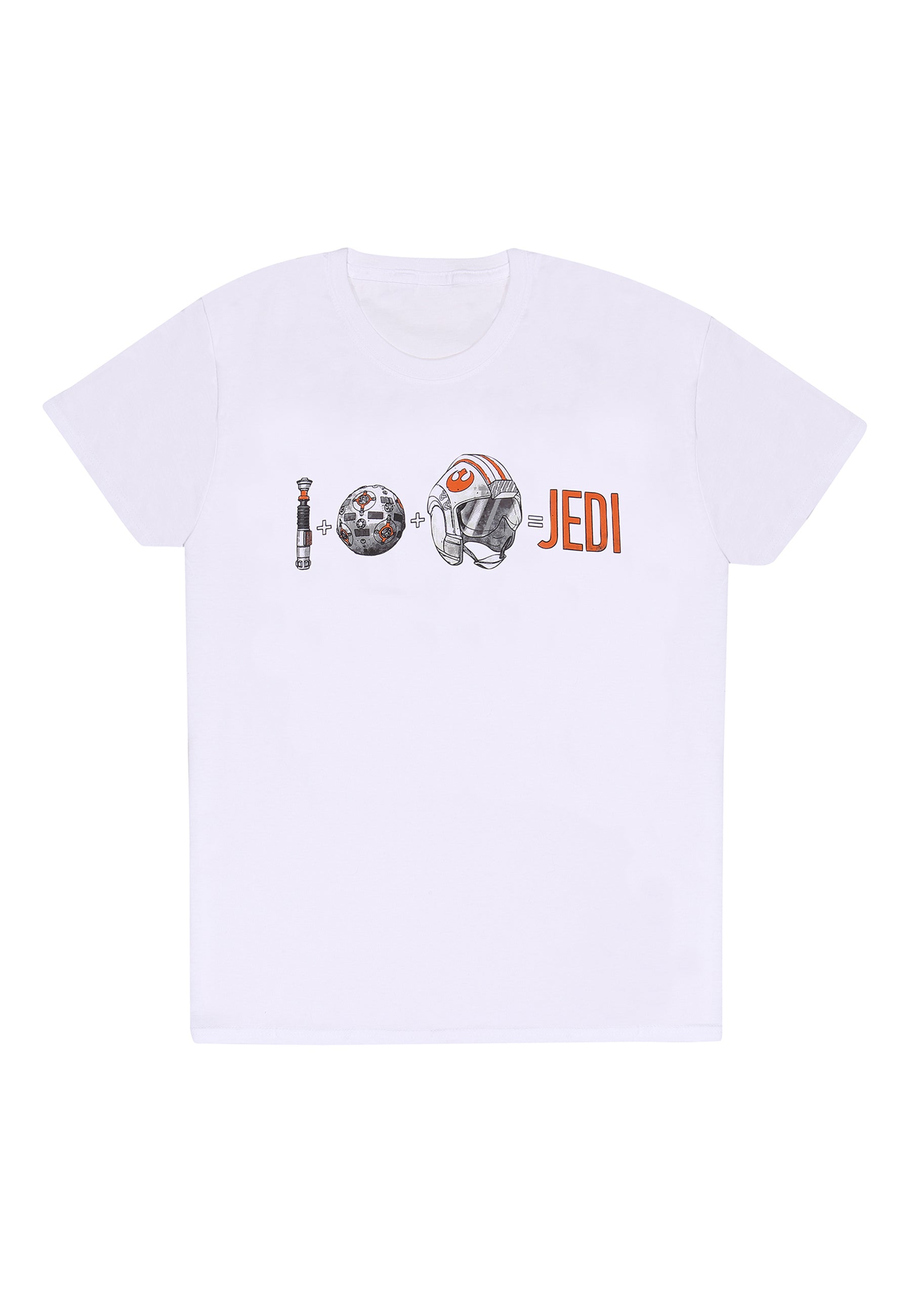 Hvězdné Války Bílé Tričko (Star Wars - Jedi Calculation T-shirt)