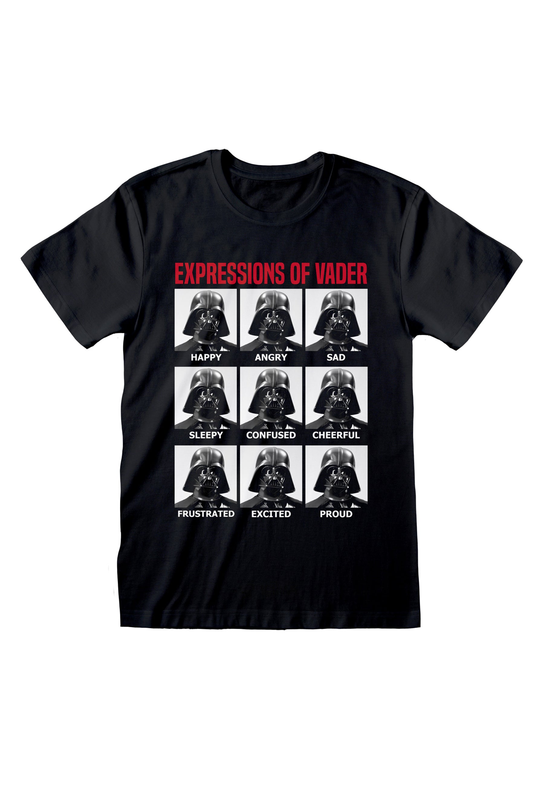 Star Wars (Star Wars - Ausdrücke von Vader T -Shirt)