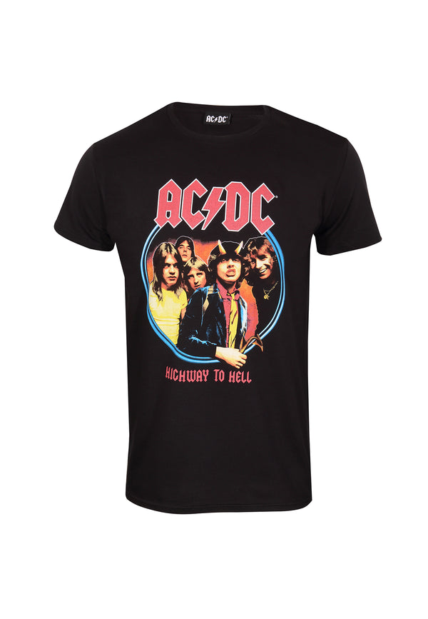 AC/DC-T-Shirt (Autobahn zum Höllen-T-Shirt)