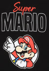 Nintendo Super Mario Mikina Černo-Červená