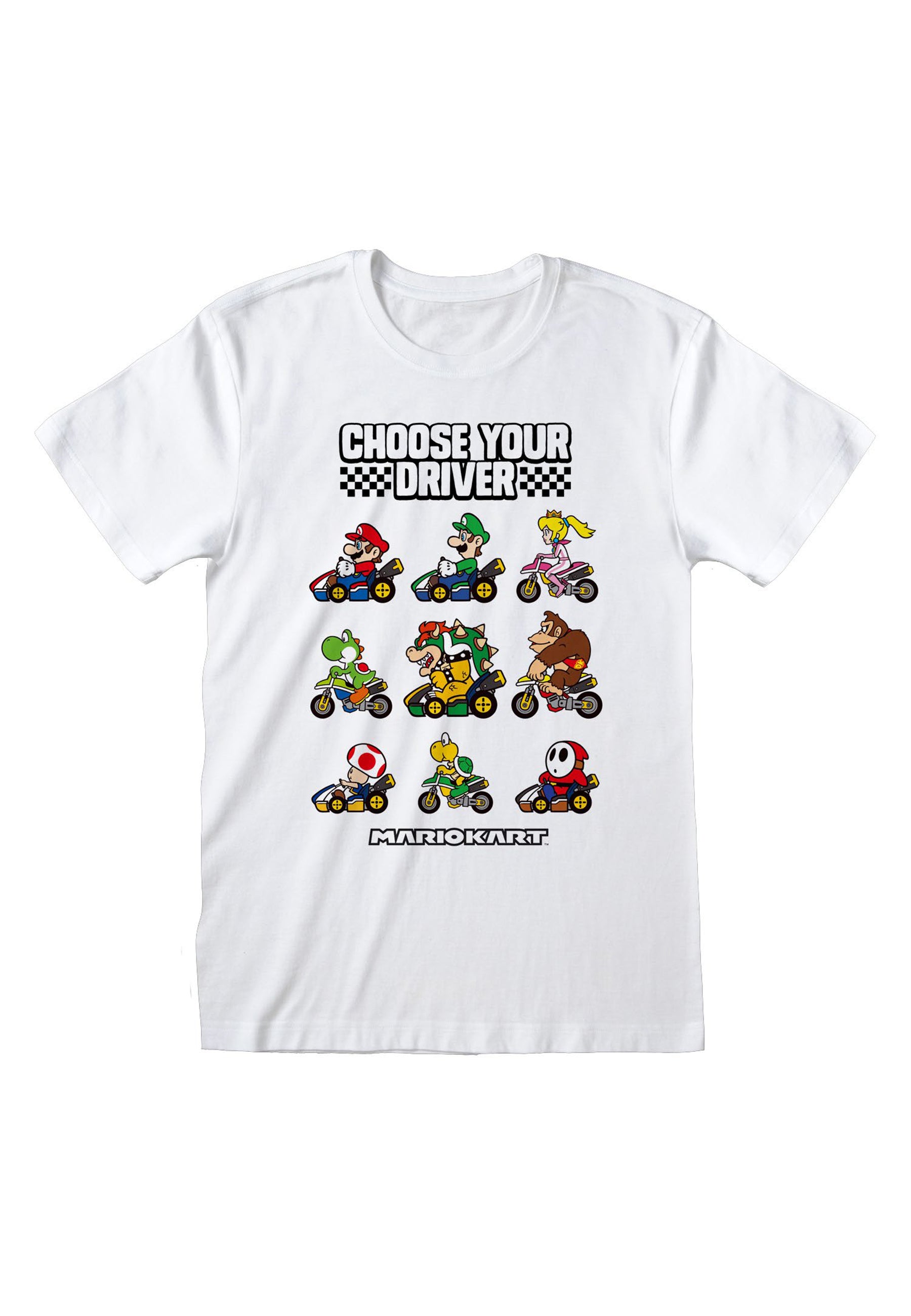 Mario Kart Tričko (Choose Your Driver T-shirt)