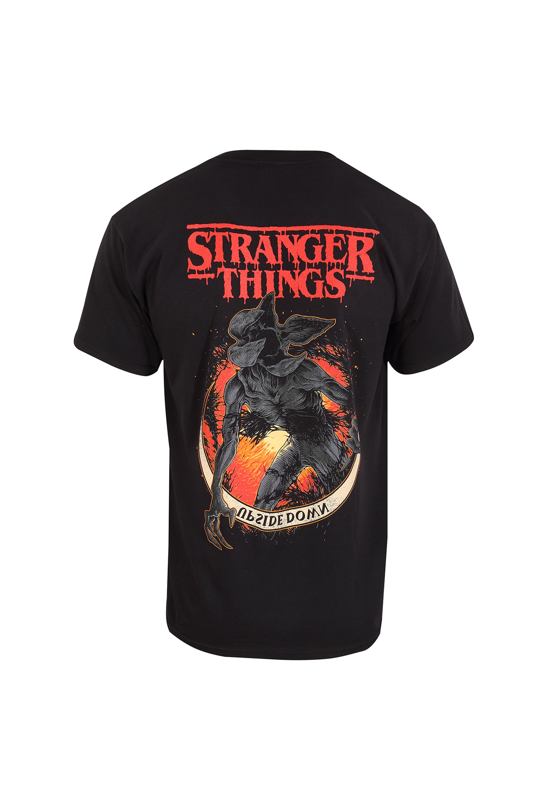 Stranger Things T-Shirt (Demogorgon verkehrt herum T-Shirt)