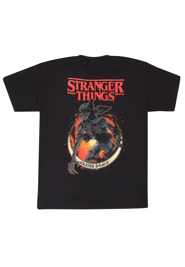 Stranger Things T-Shirt (Demogorgon verkehrt herum T-Shirt)