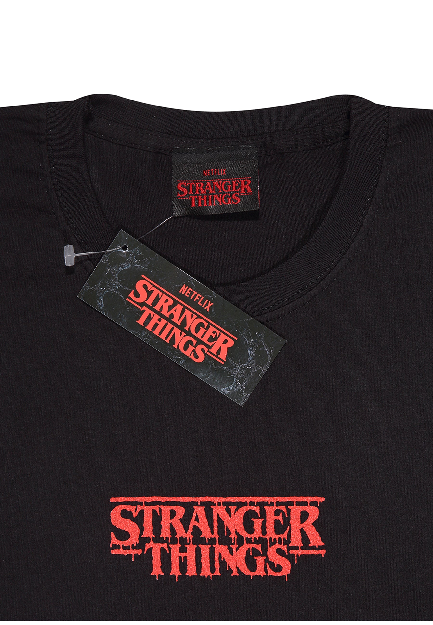 Stranger Things T-Shirt (Demogorgon verkehrt herum T-Shirt)