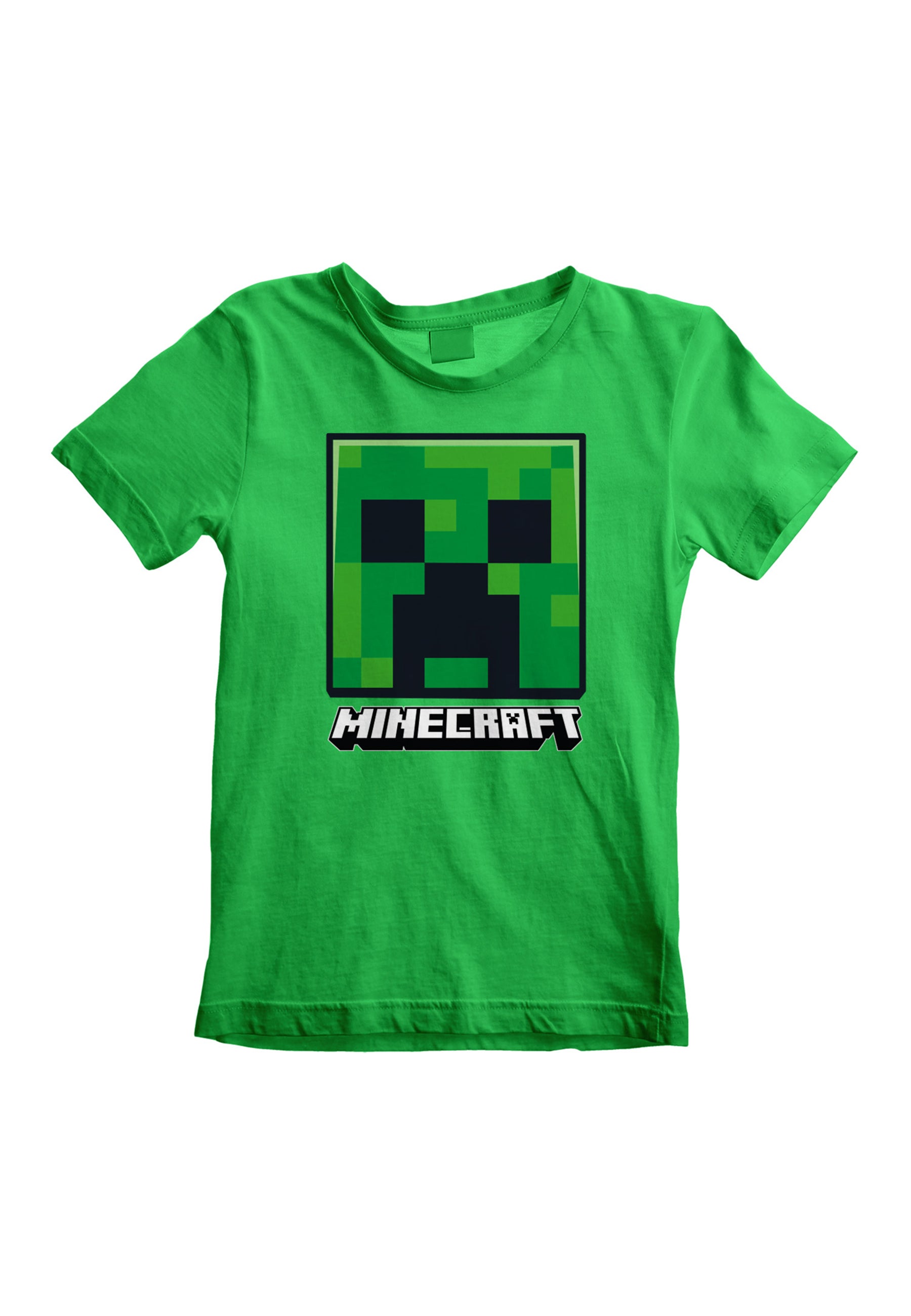 Minecraft Creeper Baby T-Shirt (Creeper Face Kids T-Shirt)