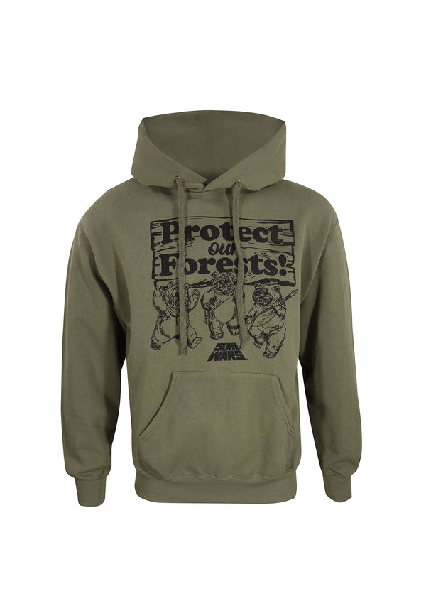 Hvězdné Války Chraňte Naše Lesy Mikina(Star Wars - Protect Our Forests Hoodie)