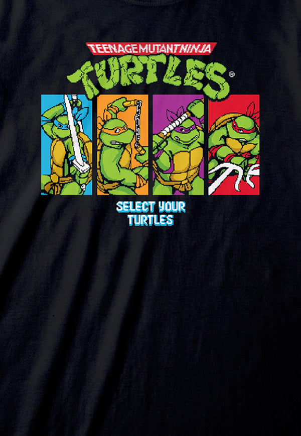 Turtles Ninja t -Shirt (Teenage Mutant Ninja Turtles -Wählen Sie Ihr Turtle t -Shirt aus)