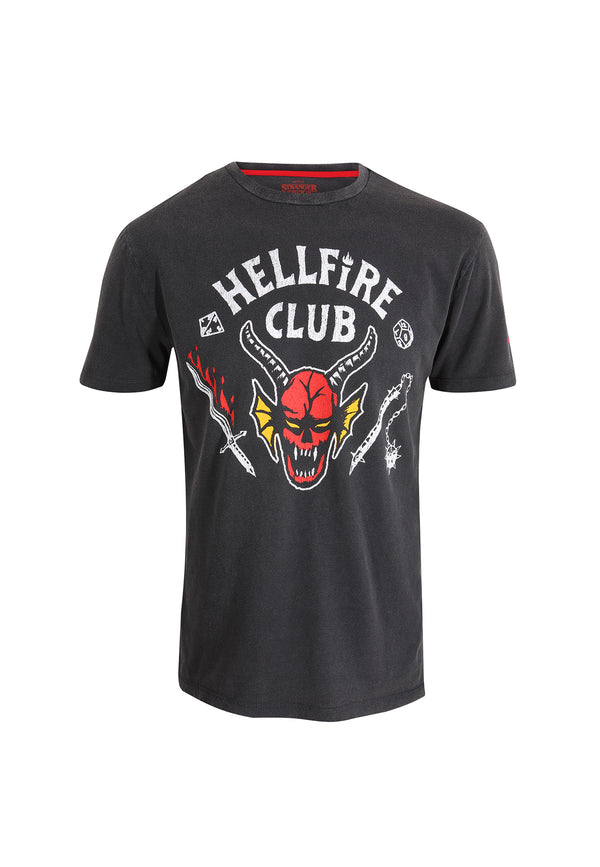 Stranger Things T-Shirt (Hellfire Crest T-Shirt)