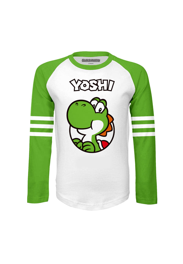 Nintendo Super Mario - Yoshi Baby T -Shirt mit langen Ärmeln