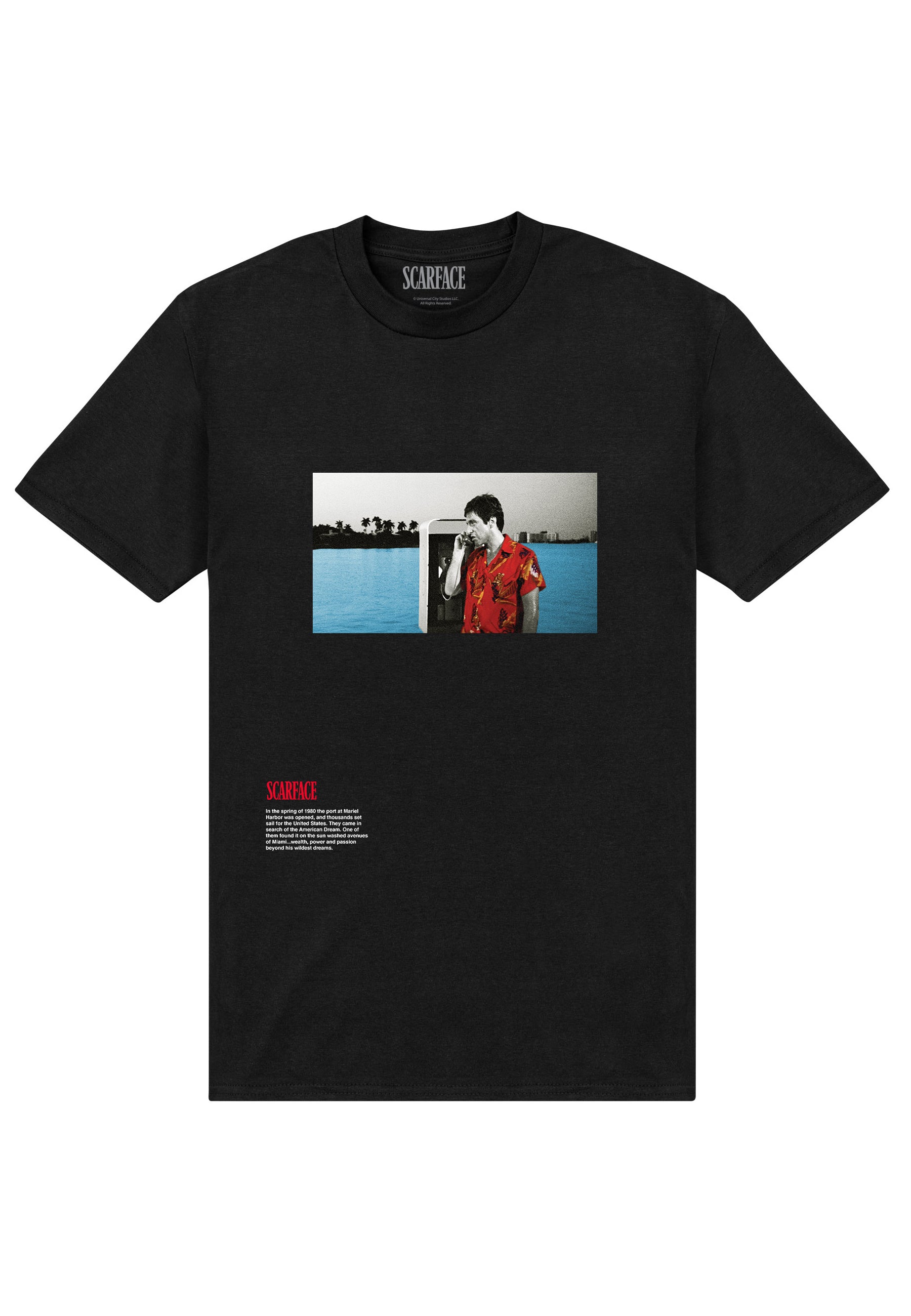 Zjizvená Tvář Tričko (Scarface Phone T-shirt)