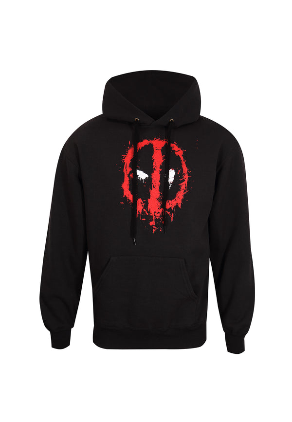 Deadpool Černá Mikina (Deadpool Splat Hoodie)