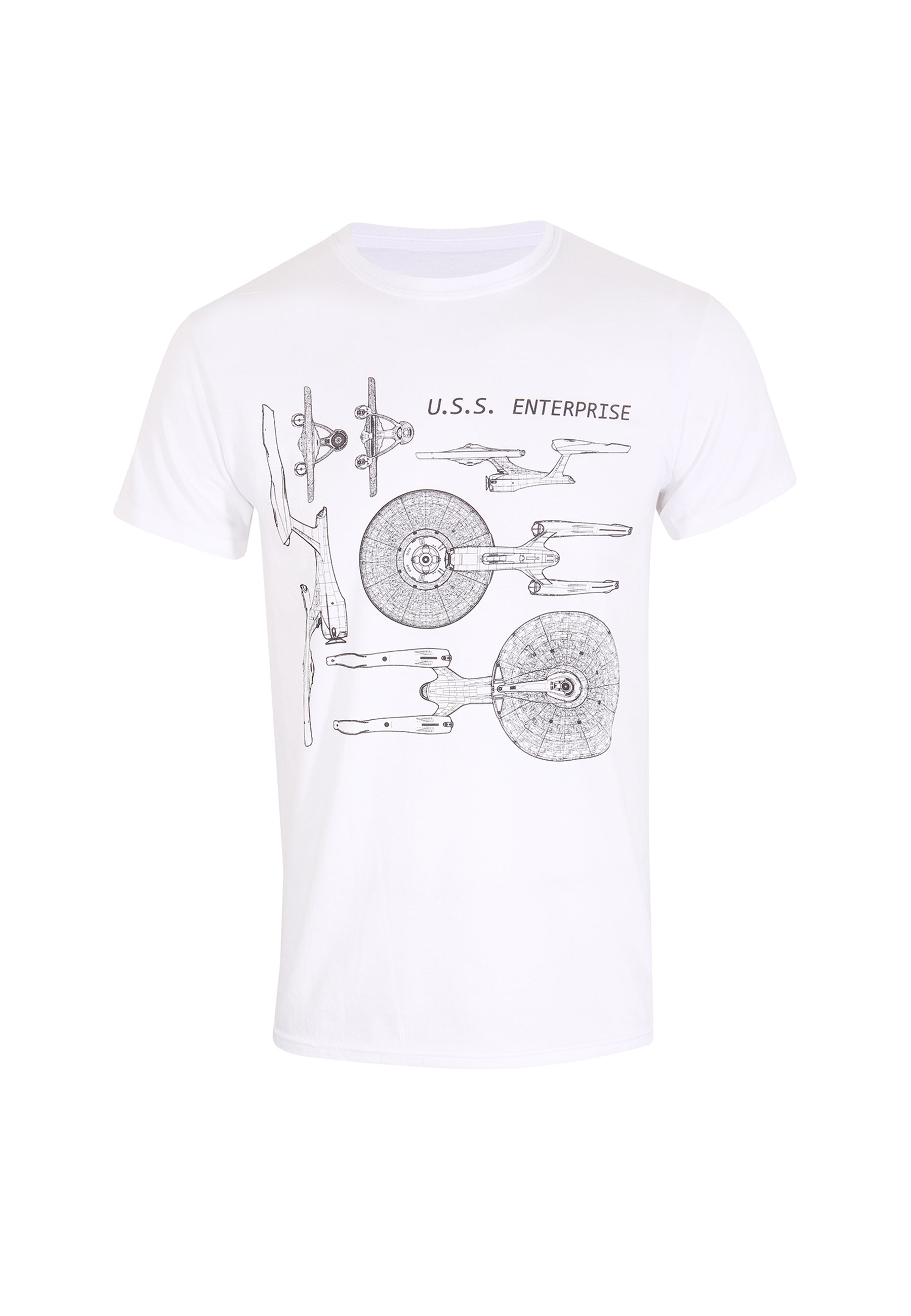 Star Trek T-Shirt (Enterprise Specs T-Shirt)