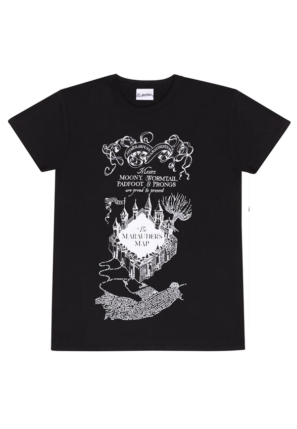 Harry Potter Poberts Plan T-Shirt (Marodeur Map-T-Shirt)